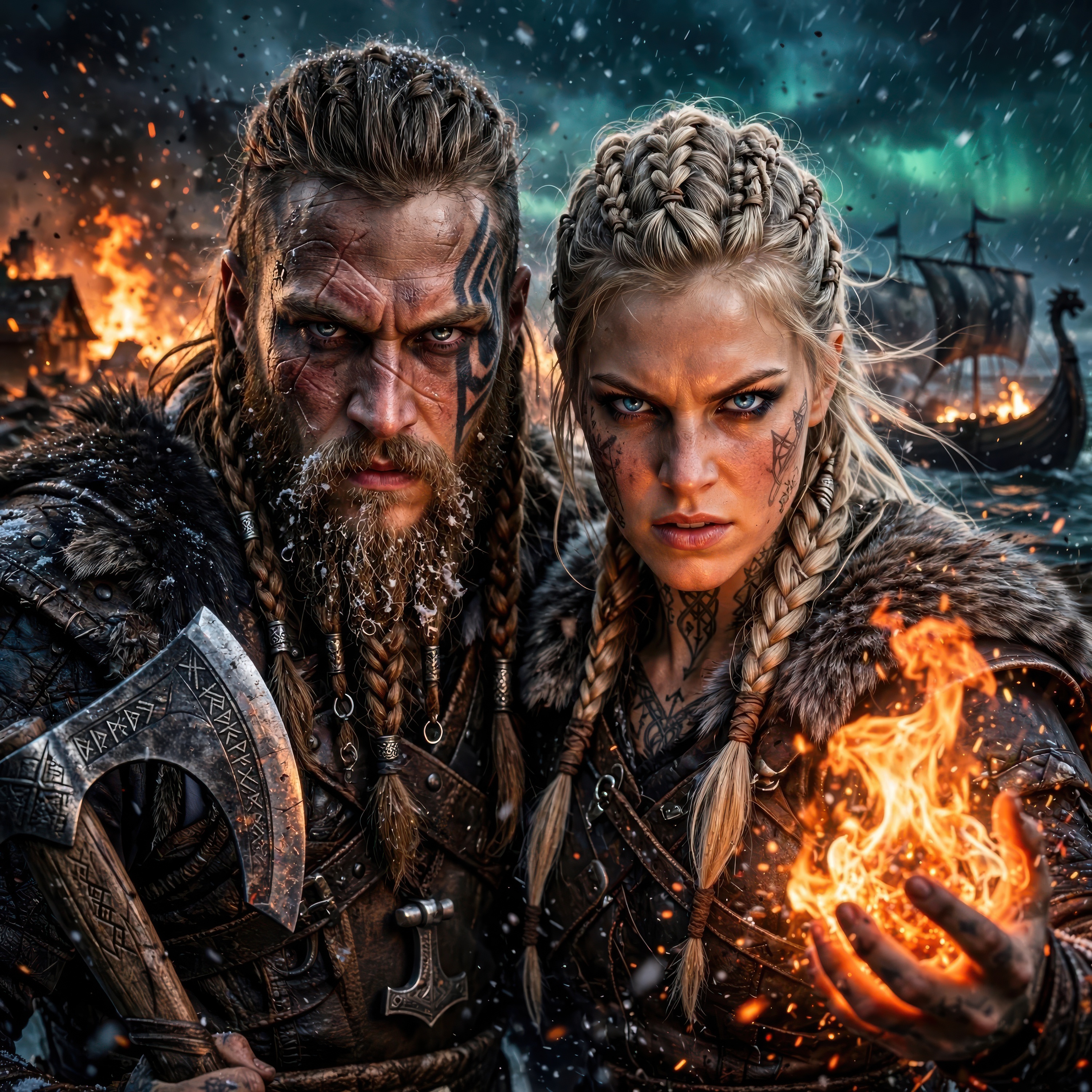 Oaths of Fire and Storm album artwork